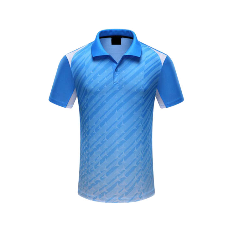 Cotton Short Sleeves Light Custom Full Sublimation Jersey Quick Dry Breathable Bowling Polo Shirts